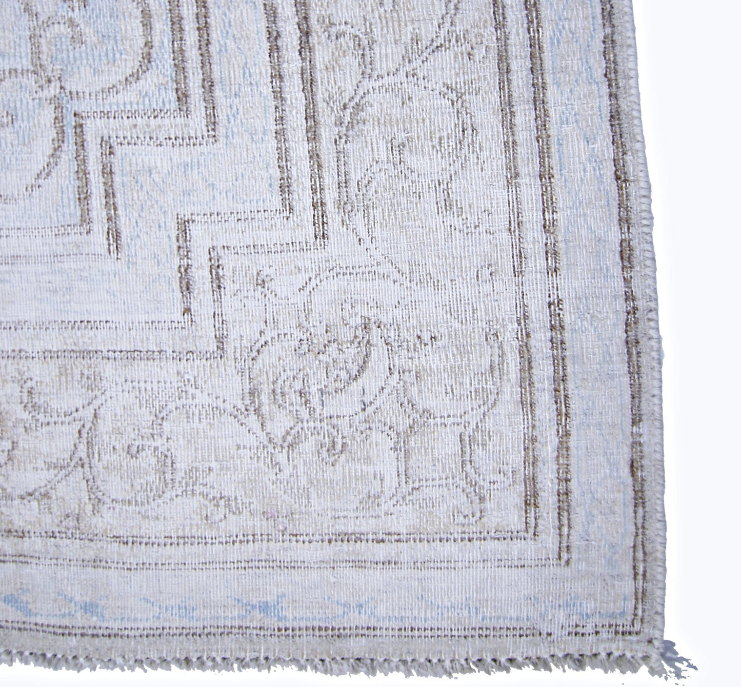Handmade Vintage Persian Kerman Rug | 238 x 141 cm | 7'9" x 4'8" - Najaf Rugs & Textile