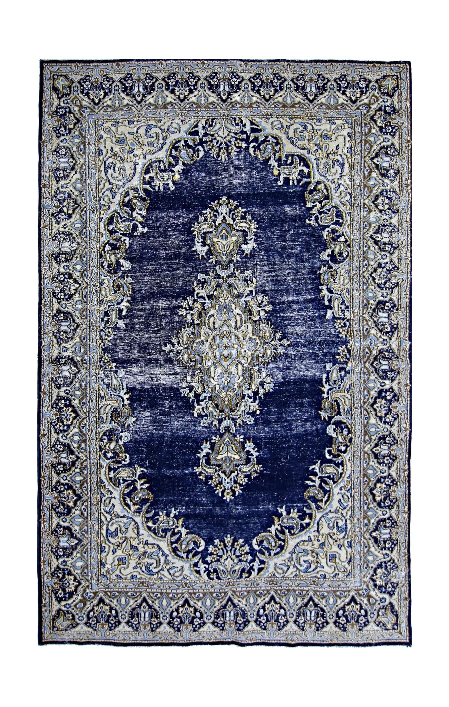 Vintage Persian Kerman Rug