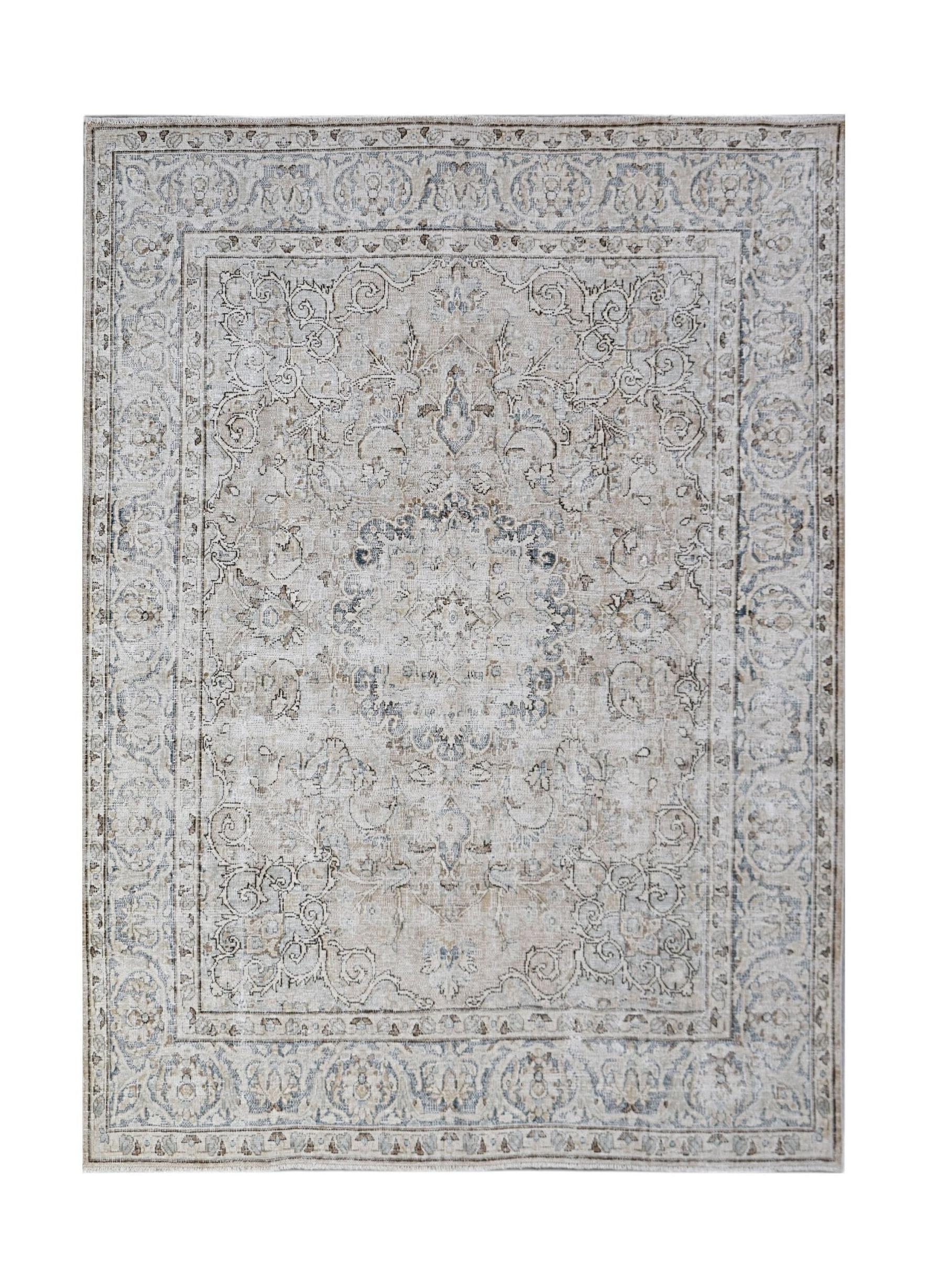 Vintage Persian Kerman Rug