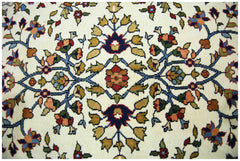 Handmade Vintage Persian Kerman Rug | 251 x 200 cm | 8'3" x 6'7" - Najaf Rugs & Textile