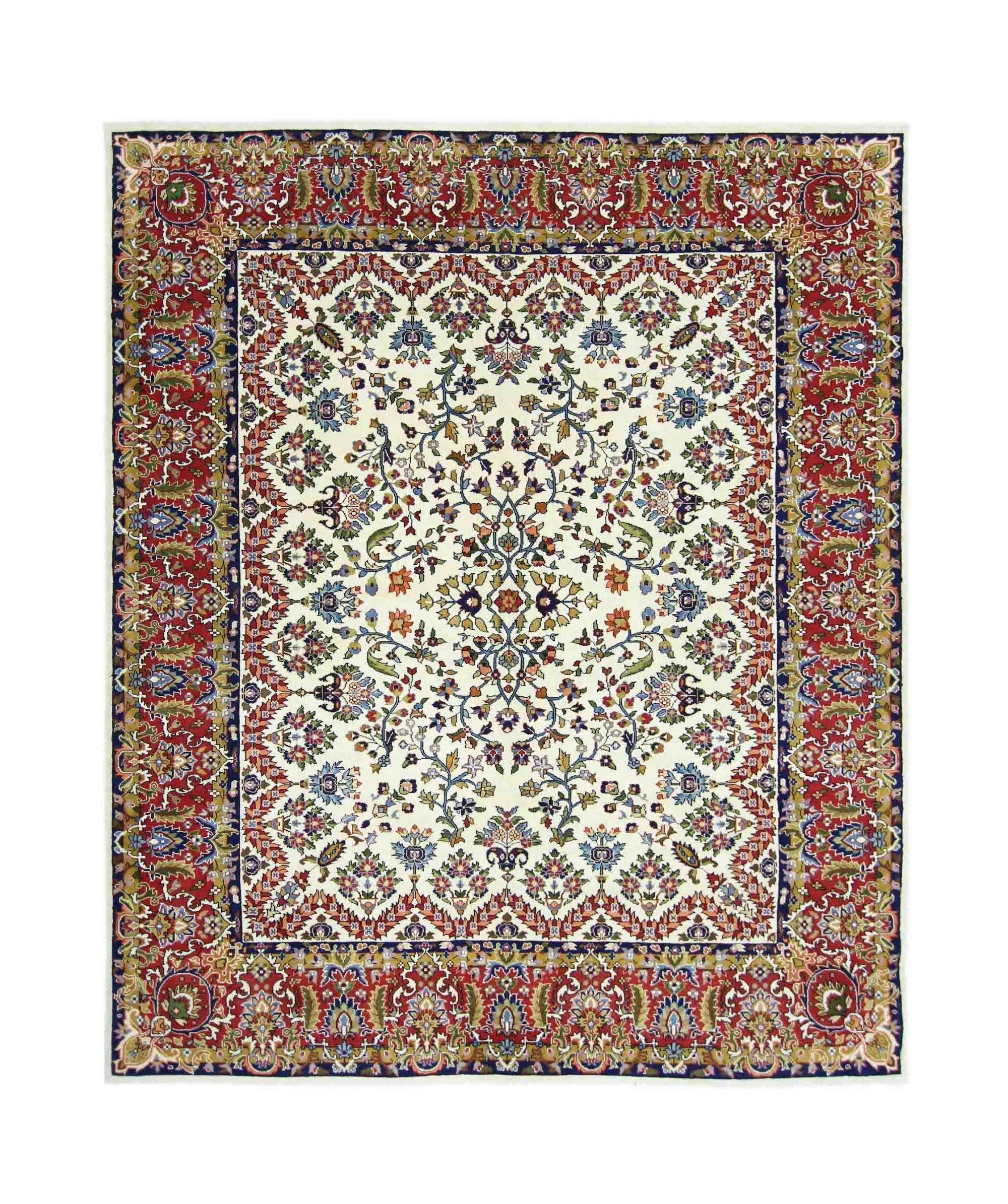 Vintage Persian Kerman Rug