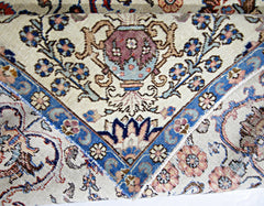 Handmade Vintage Persian Rug | 256 x 151 cm | 8'5" x 5' - Najaf Rugs & Textile