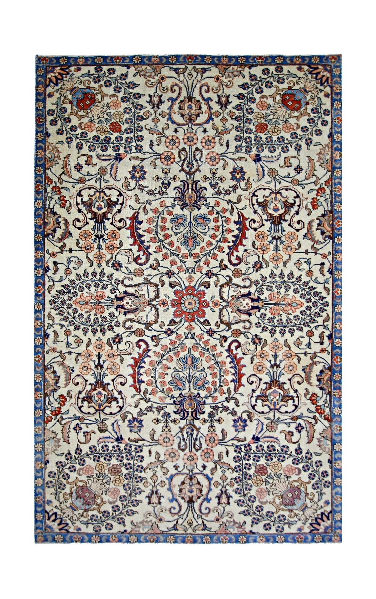 Vintage Persian Kerman Rug