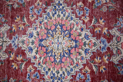 Handmade Vintage Persian Kerman Rug | 262 x 196 cm | 8'7" x 6'5" - Najaf Rugs & Textile