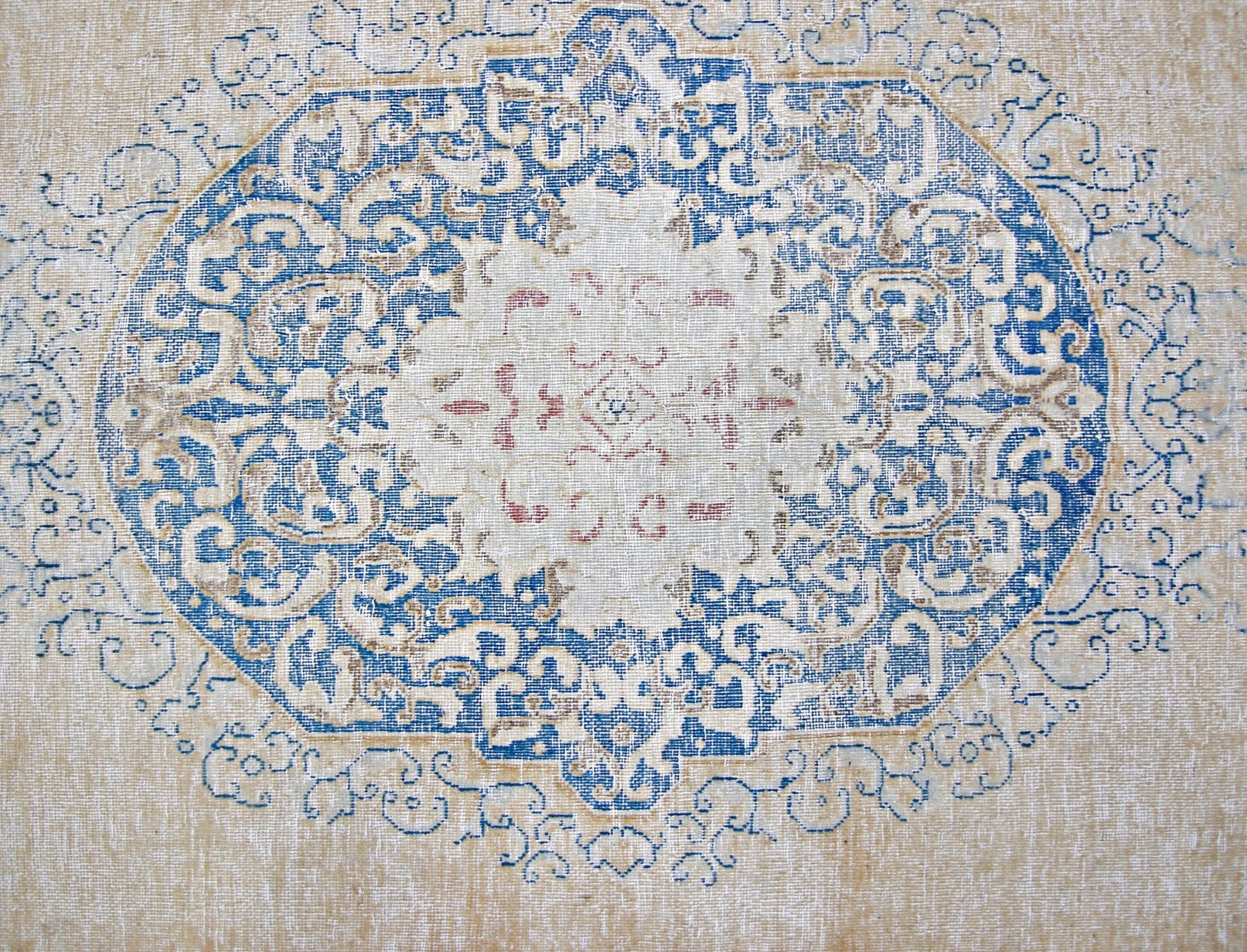 Handmade Vintage Persian Kerman Rug | 265 x 177 cm | 8'8" x 5'10" - Najaf Rugs & Textile