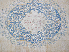 Handmade Vintage Persian Kerman Rug | 265 x 177 cm | 8'8" x 5'10" - Najaf Rugs & Textile