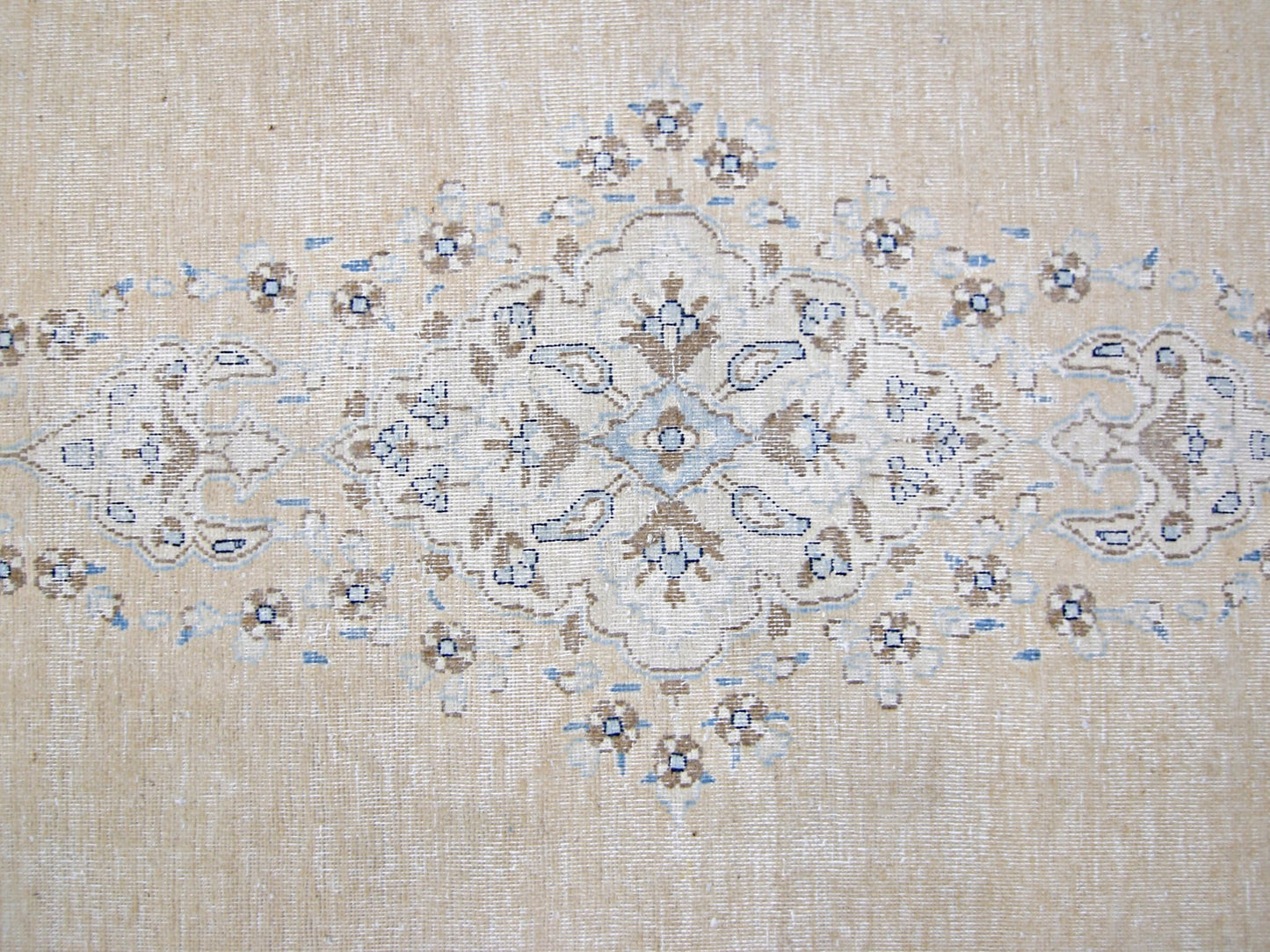 Handmade Vintage Persian Kerman Rug | 266 x 184 cm | 8'9" x 6' - Najaf Rugs & Textile