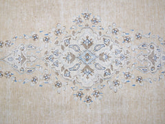 Handmade Vintage Persian Kerman Rug | 266 x 184 cm | 8'9" x 6' - Najaf Rugs & Textile