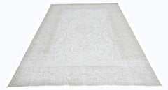 Handmade Vintage Persian Kerman Rug | 281 x 185 cm | 9'3" x 6'1" - Najaf Rugs & Textile