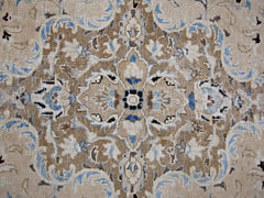 Handmade Vintage Persian Kerman Rug | 281 x 249 cm | 9'3" x 8'2" - Najaf Rugs & Textile