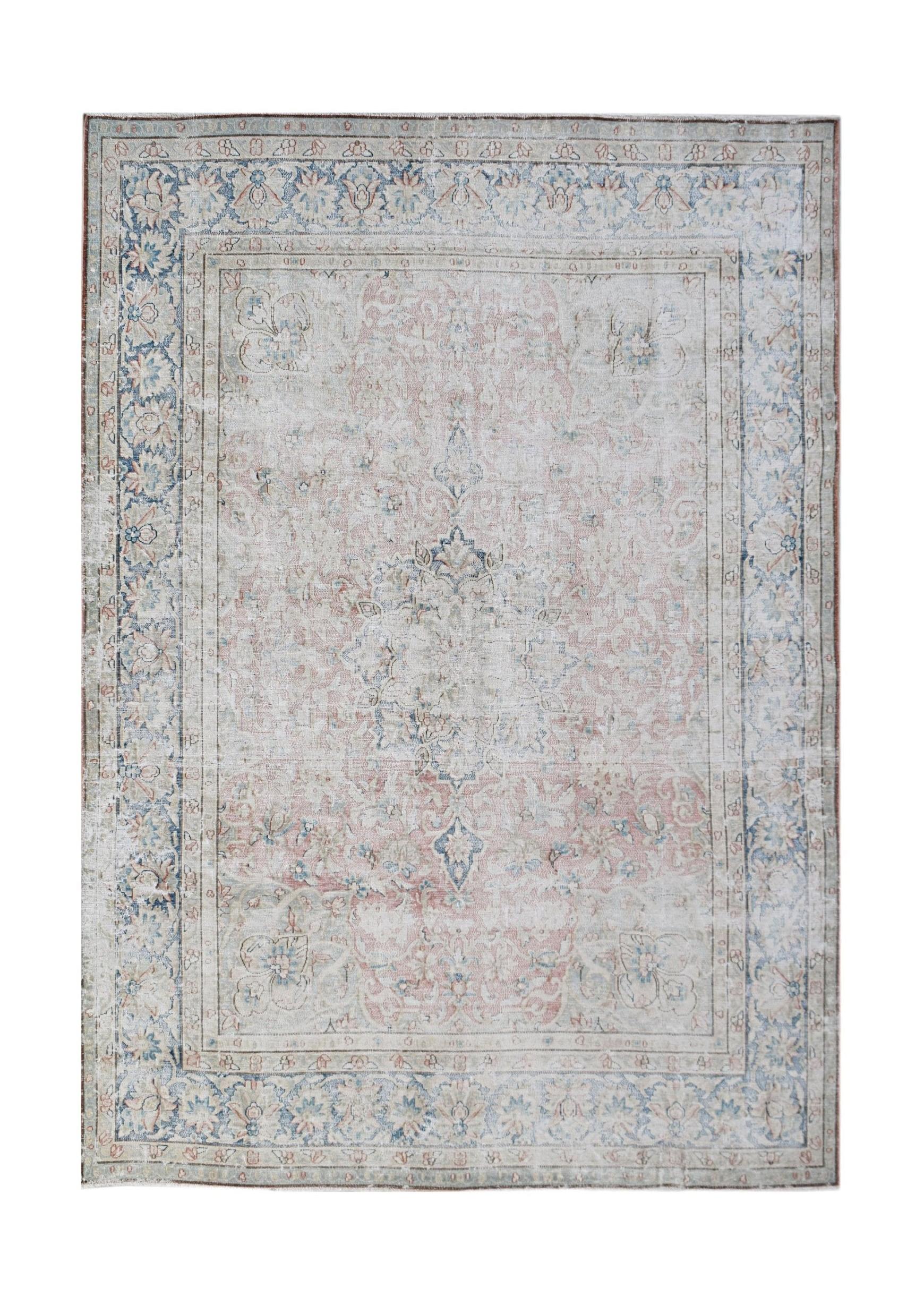 Vintage Persian Kerman Rug