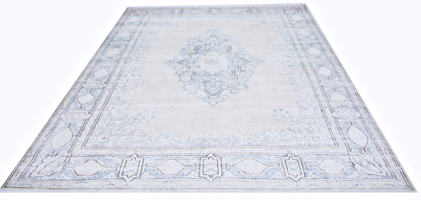 Handmade Vintage Persian Kerman Rug | 298 x 224 cm | 9'9" x 7'4" - Najaf Rugs & Textile