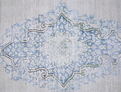 Handmade Vintage Persian Kerman Rug | 298 x 224 cm | 9'9" x 7'4" - Najaf Rugs & Textile