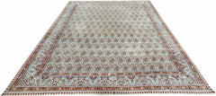 Handmade Vintage Persian Kerman Paisley Rug | 301 x 213 cm | 9'10" x 7' - Najaf Rugs & Textile