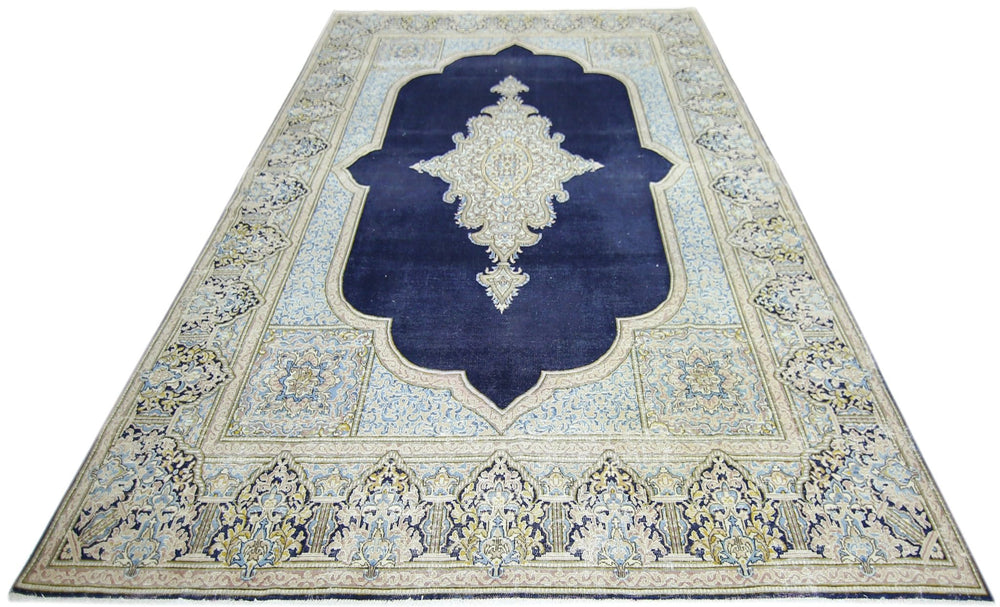 Vintage Persian Kerman Rug