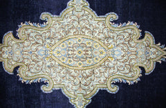 Handmade Vintage Persian Kerman Rug | 305 x 212 cm | 10' x 6'11" - Najaf Rugs & Textile