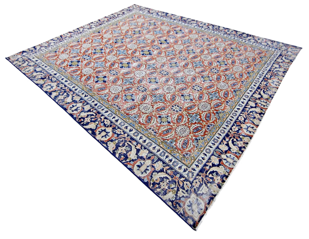 Vintage Persian Kerman Rug