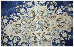 Handmade Vintage Persian Kerman Rug | 315 x 201 cm | 10'4" x 6'7" - Najaf Rugs & Textile