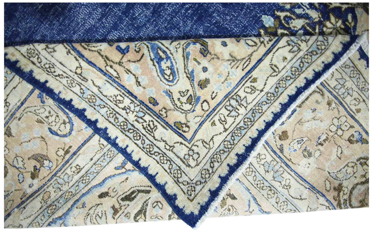 Handmade Vintage Persian Kerman Rug | 315 x 201 cm | 10'4" x 6'7" - Najaf Rugs & Textile
