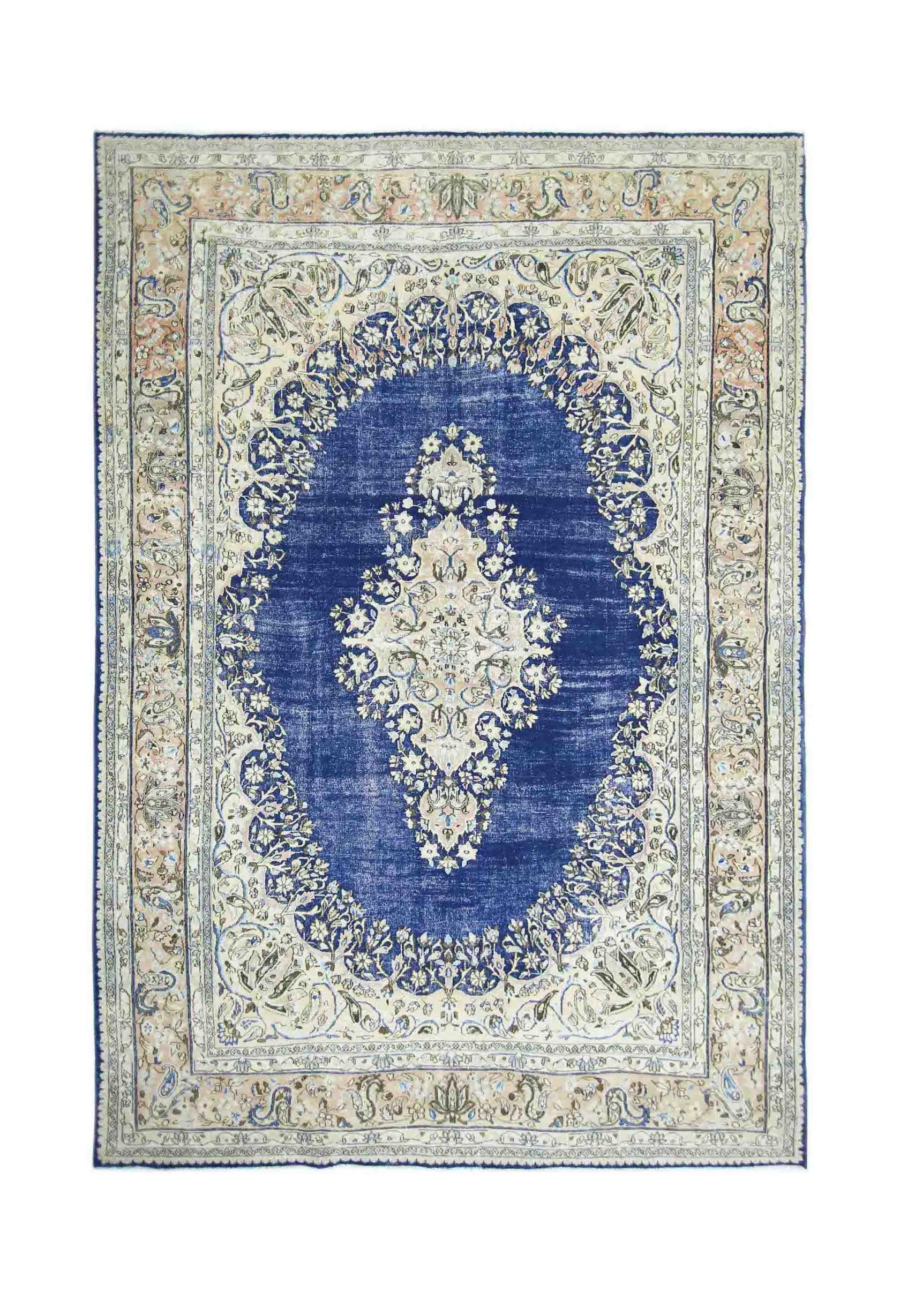 Vintage Persian Kerman Rug