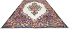 Handmade Vintage Persian Kerman Rug | 321 x 215 cm | 10'6" x 7' - Najaf Rugs & Textile