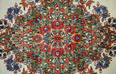 Handmade Vintage Persian Kerman Rug | 321 x 215 cm | 10'6" x 7' - Najaf Rugs & Textile