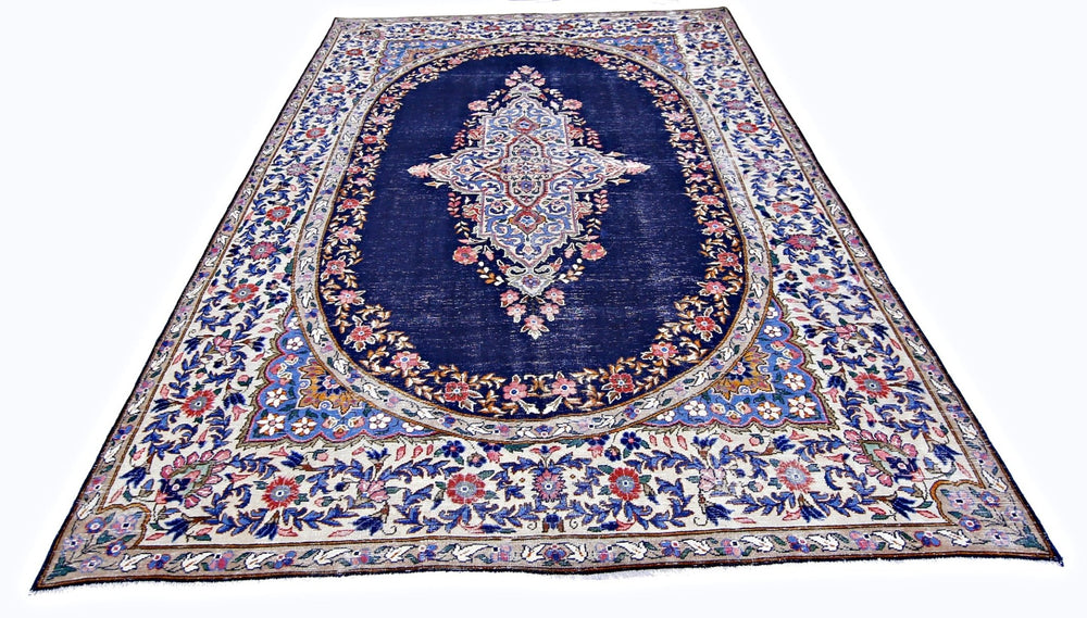 Vintage Persian Kerman Rug