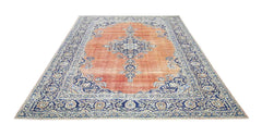 Handmade Vintage Persian Kerman Rug | 329 x 239 cm | 10'9" x 7'10" - Najaf Rugs & Textile