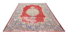 Handmade Vintage Persian Kerman Rug | 332 x 244 cm | 10'11" x 8' - Najaf Rugs & Textile