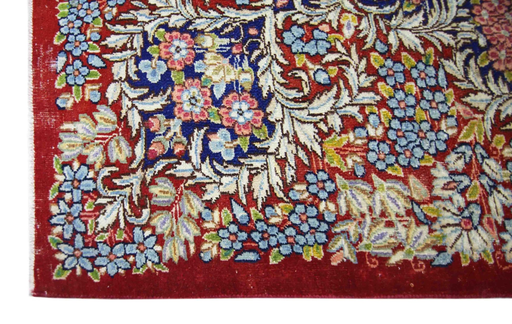 Handmade Vintage Persian Kerman Rug | 332 x 244 cm | 10'11" x 8' - Najaf Rugs & Textile