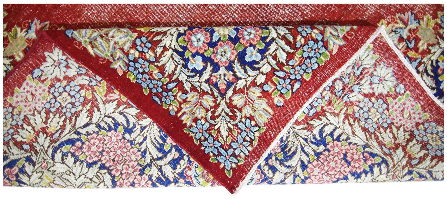 Handmade Vintage Persian Kerman Rug | 332 x 244 cm | 10'11" x 8' - Najaf Rugs & Textile