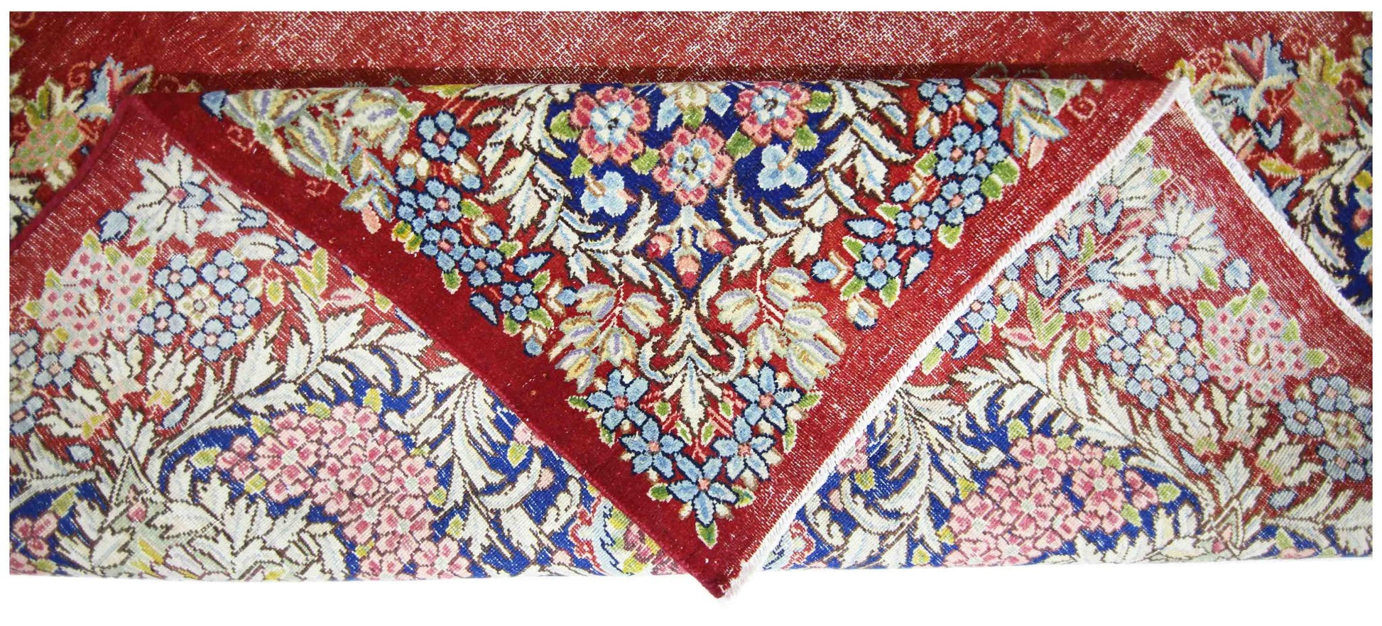 Handmade Vintage Persian Kerman Rug | 332 x 244 cm | 10'11" x 8' - Najaf Rugs & Textile