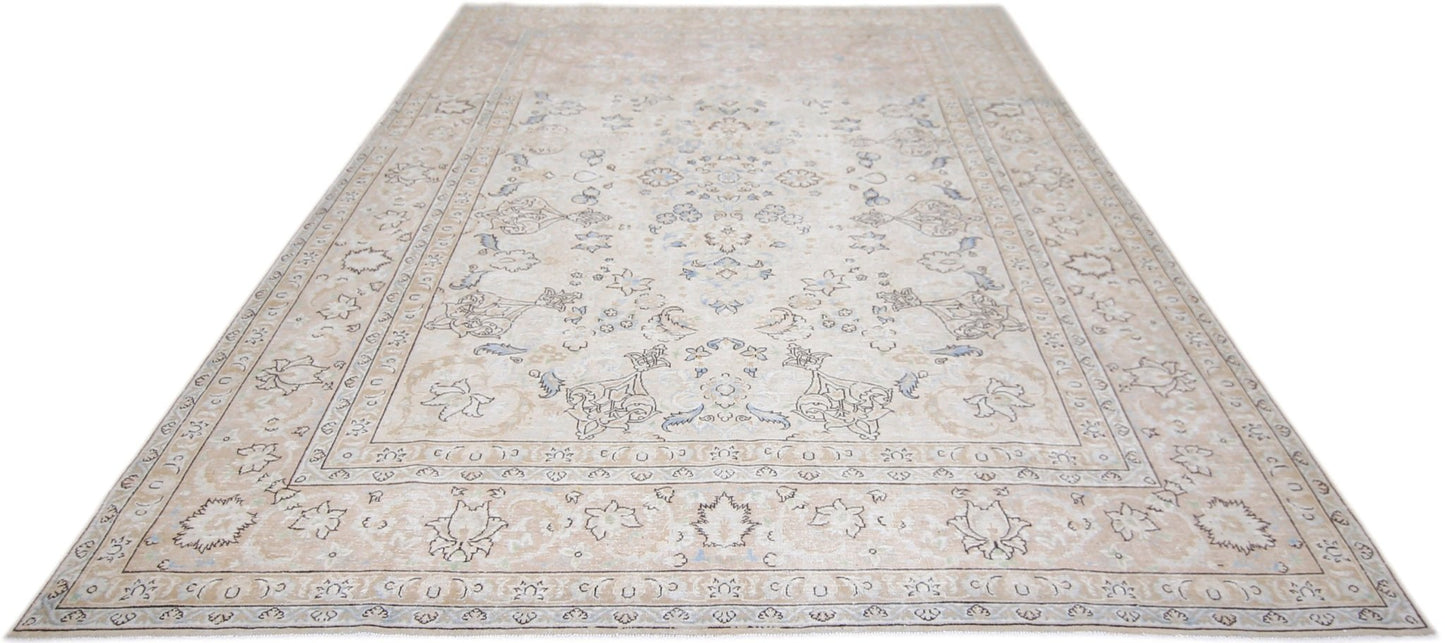 Handmade Vintage Persian Kerman Rug | 337 x 249 cm | 11'1" x 8'2" - Najaf Rugs & Textile
