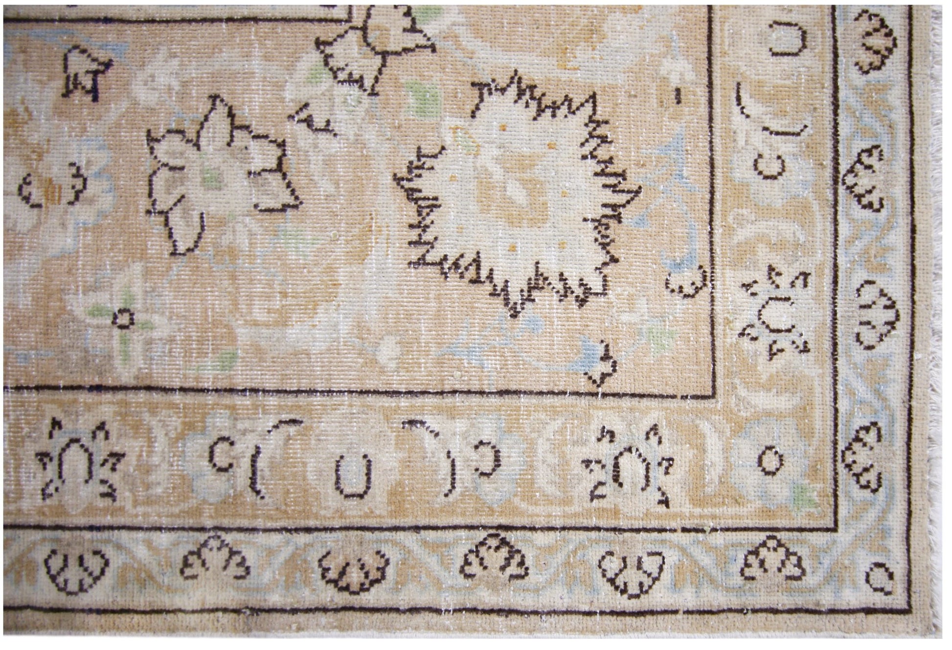Handmade Vintage Persian Kerman Rug | 337 x 249 cm | 11'1" x 8'2" - Najaf Rugs & Textile