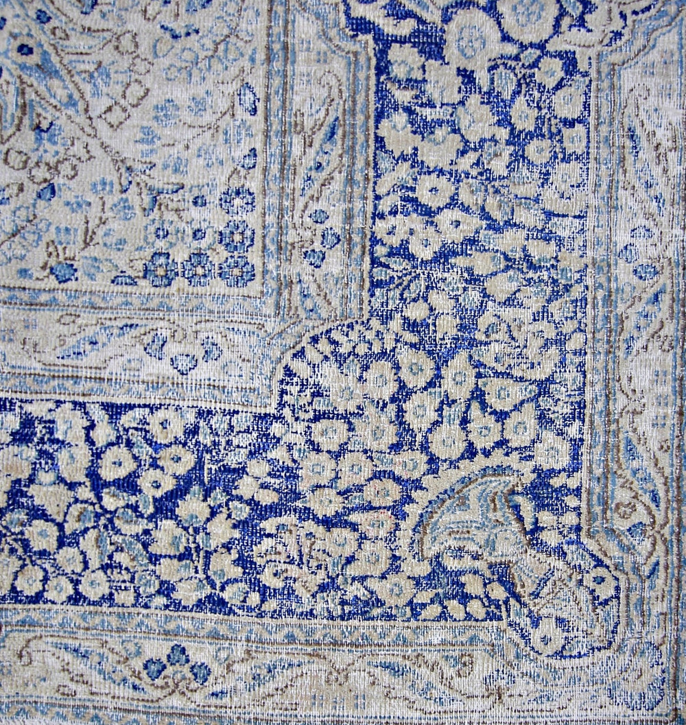 Vintage Persian Kerman Rug