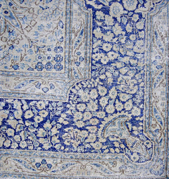 Handmade Vintage Persian Kerman Rug | 342 x 242 cm | 11'3" x 7'11" - Najaf Rugs & Textile