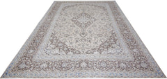 Handmade Vintage Persian Kerman Rug | 345 x 256 cm | 11'4" x 8'5" - Najaf Rugs & Textile