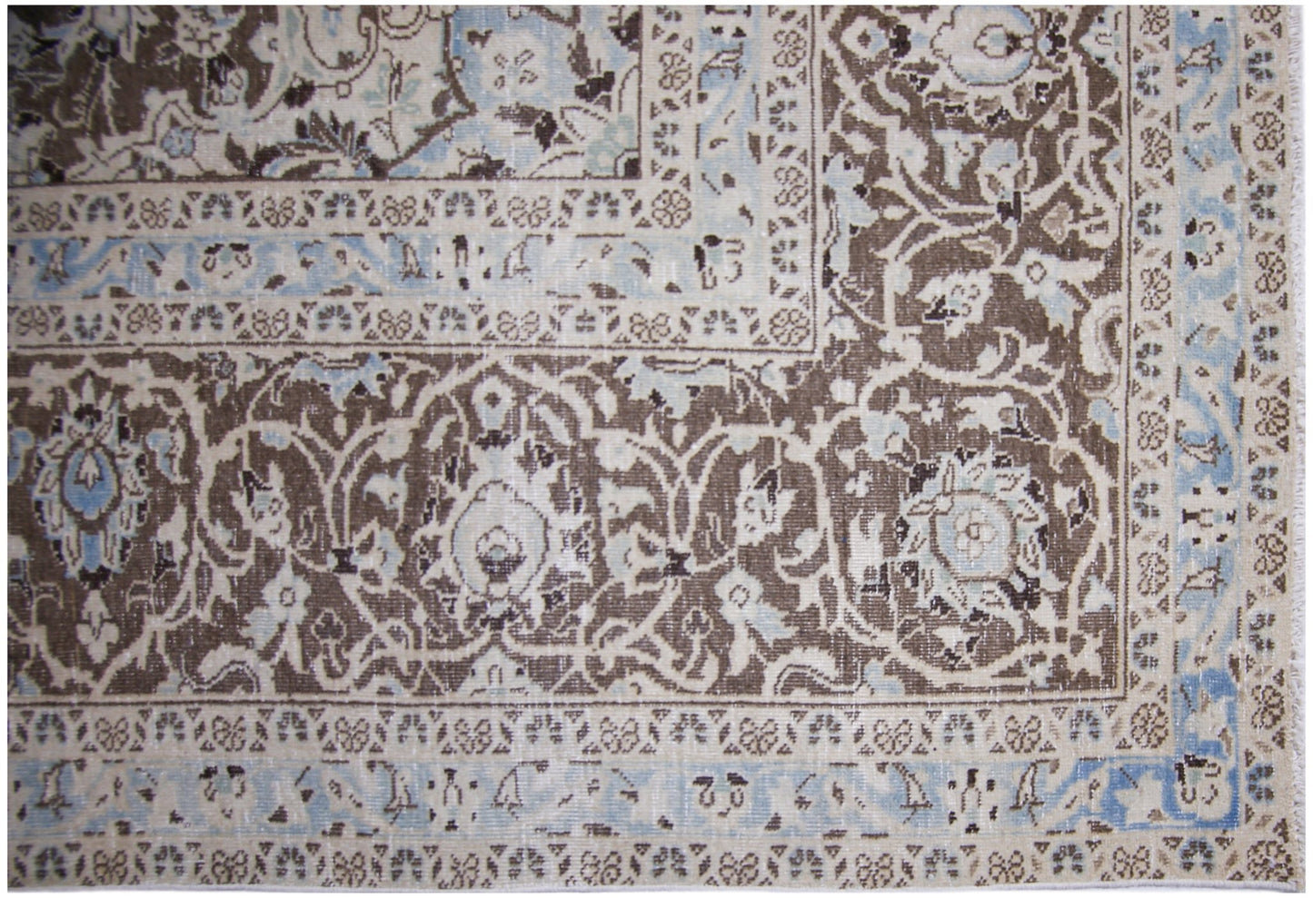 Handmade Vintage Persian Kerman Rug | 345 x 256 cm | 11'4" x 8'5" - Najaf Rugs & Textile
