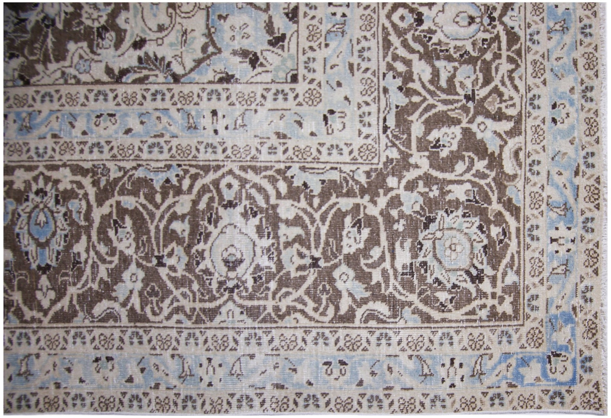 Handmade Vintage Persian Kerman Rug | 345 x 256 cm | 11'4" x 8'5" - Najaf Rugs & Textile