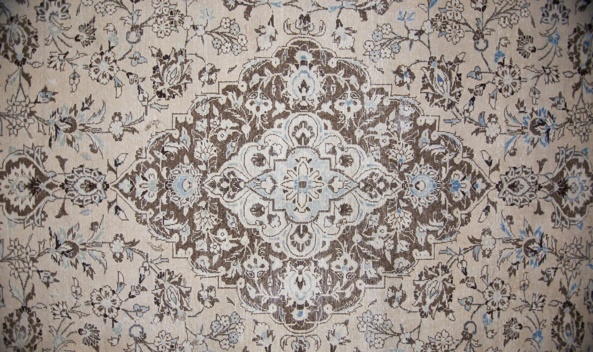 Handmade Vintage Persian Kerman Rug | 345 x 256 cm | 11'4" x 8'5" - Najaf Rugs & Textile