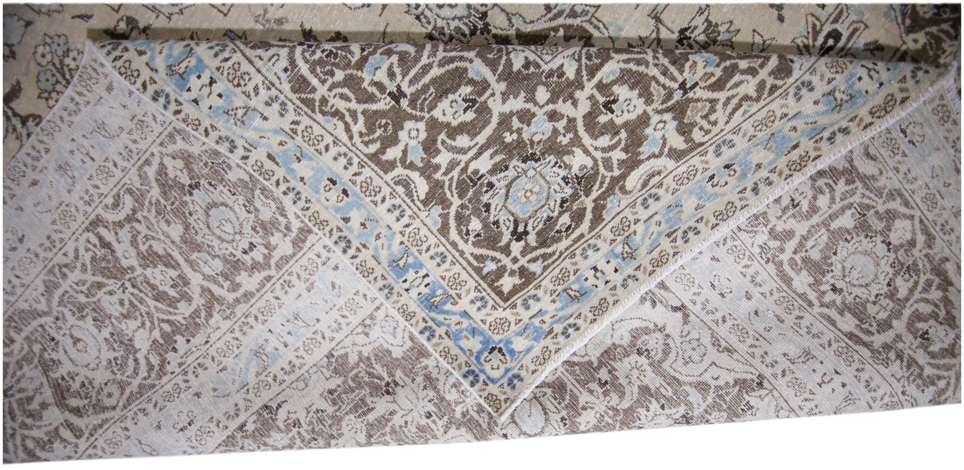 Handmade Vintage Persian Kerman Rug | 345 x 256 cm | 11'4" x 8'5" - Najaf Rugs & Textile
