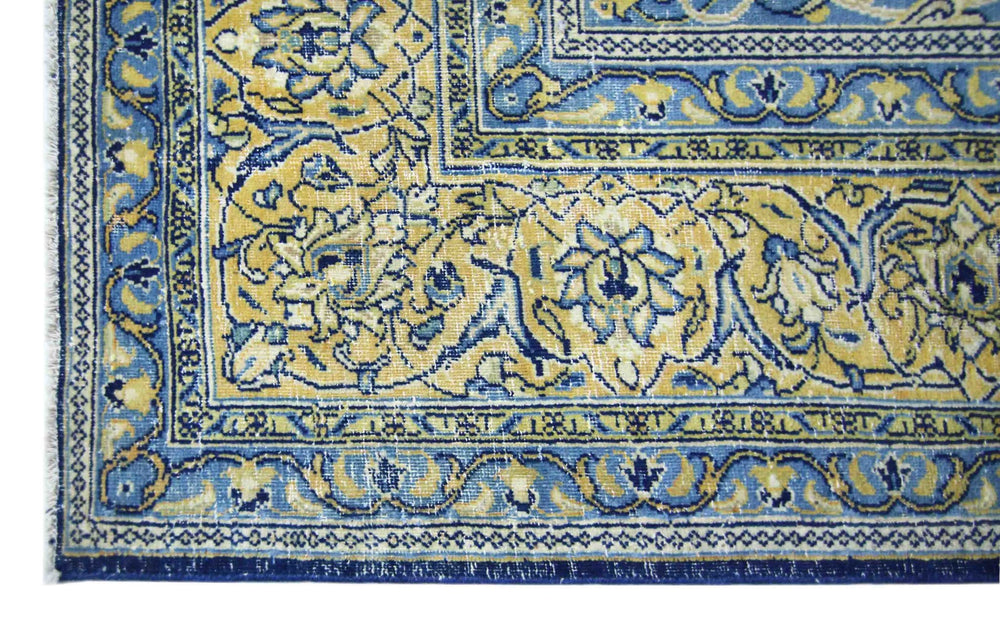 Vintage Persian Kerman Rug