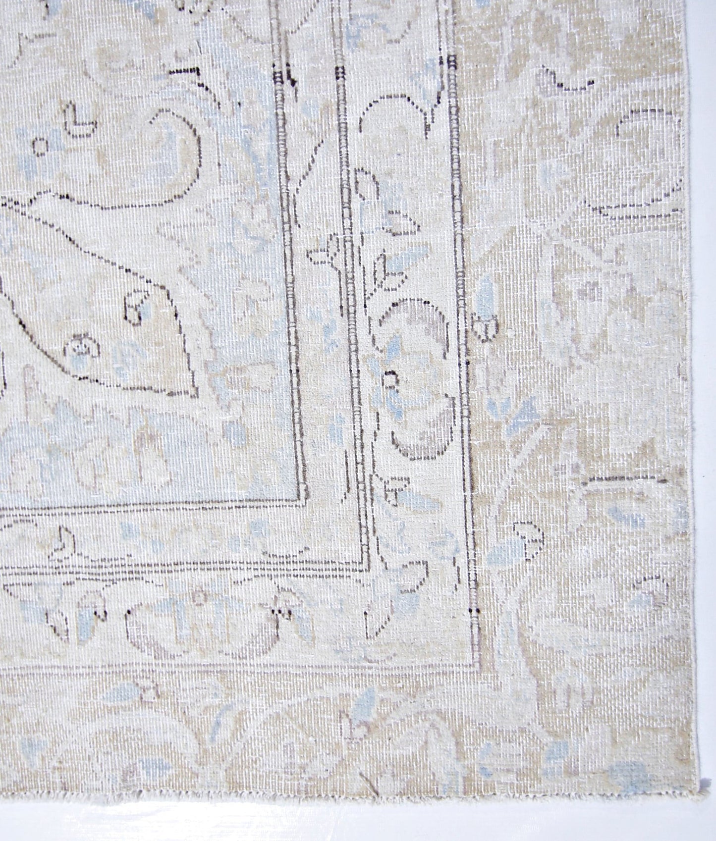 Handmade Vintage Persian Kerman Rug | 350 x 239 cm | 11'6" x 7'10" - Najaf Rugs & Textile