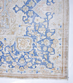 Handmade Vintage Persian Kerman Rug | 355 x 262 cm | 11'8" x 8'7" - Najaf Rugs & Textile