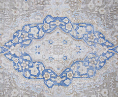 Handmade Vintage Persian Kerman Rug | 355 x 262 cm | 11'8" x 8'7" - Najaf Rugs & Textile