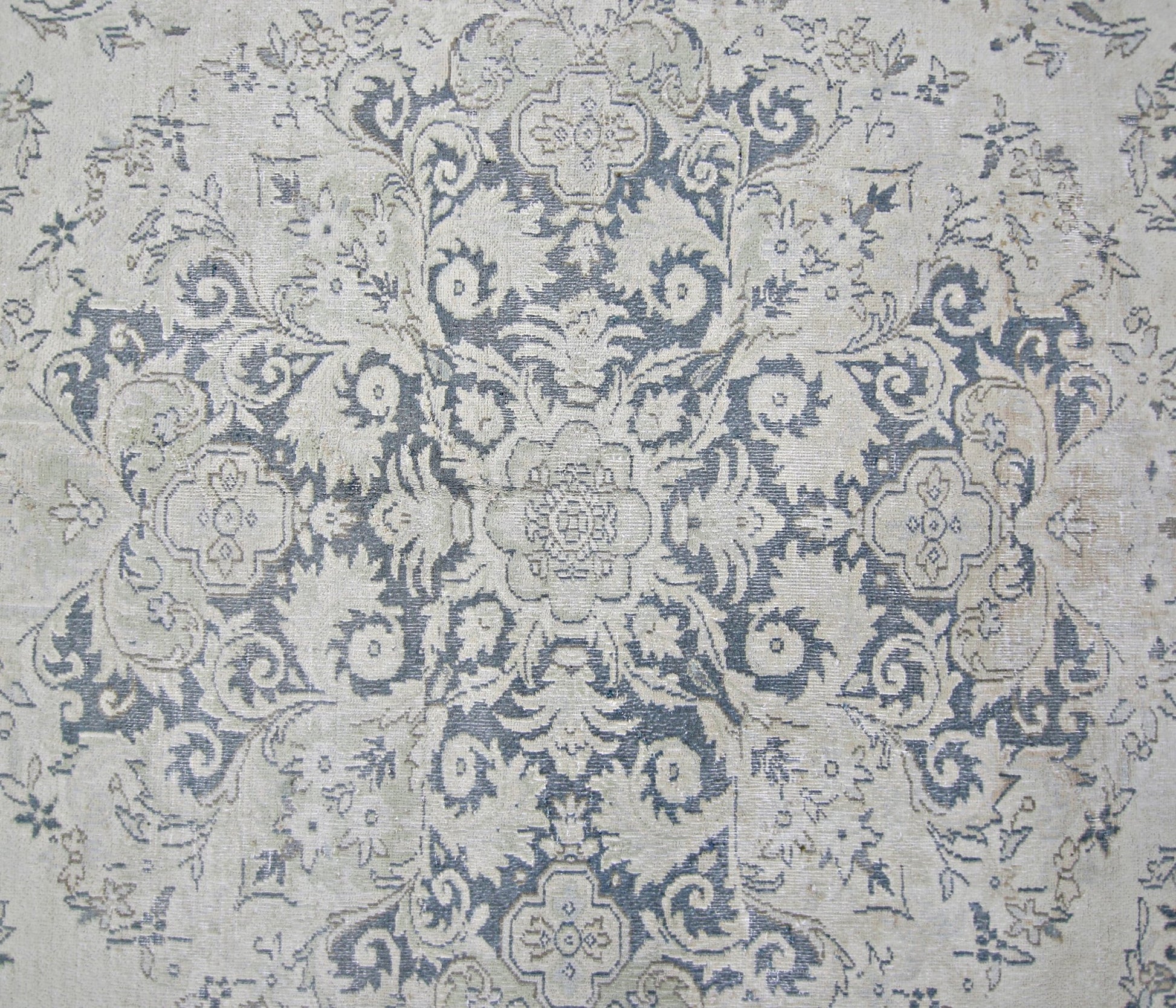 Handmade Vintage Persian Kerman Rug | 359 x 269 cm | 11'9" x 8'6" - Najaf Rugs & Textile