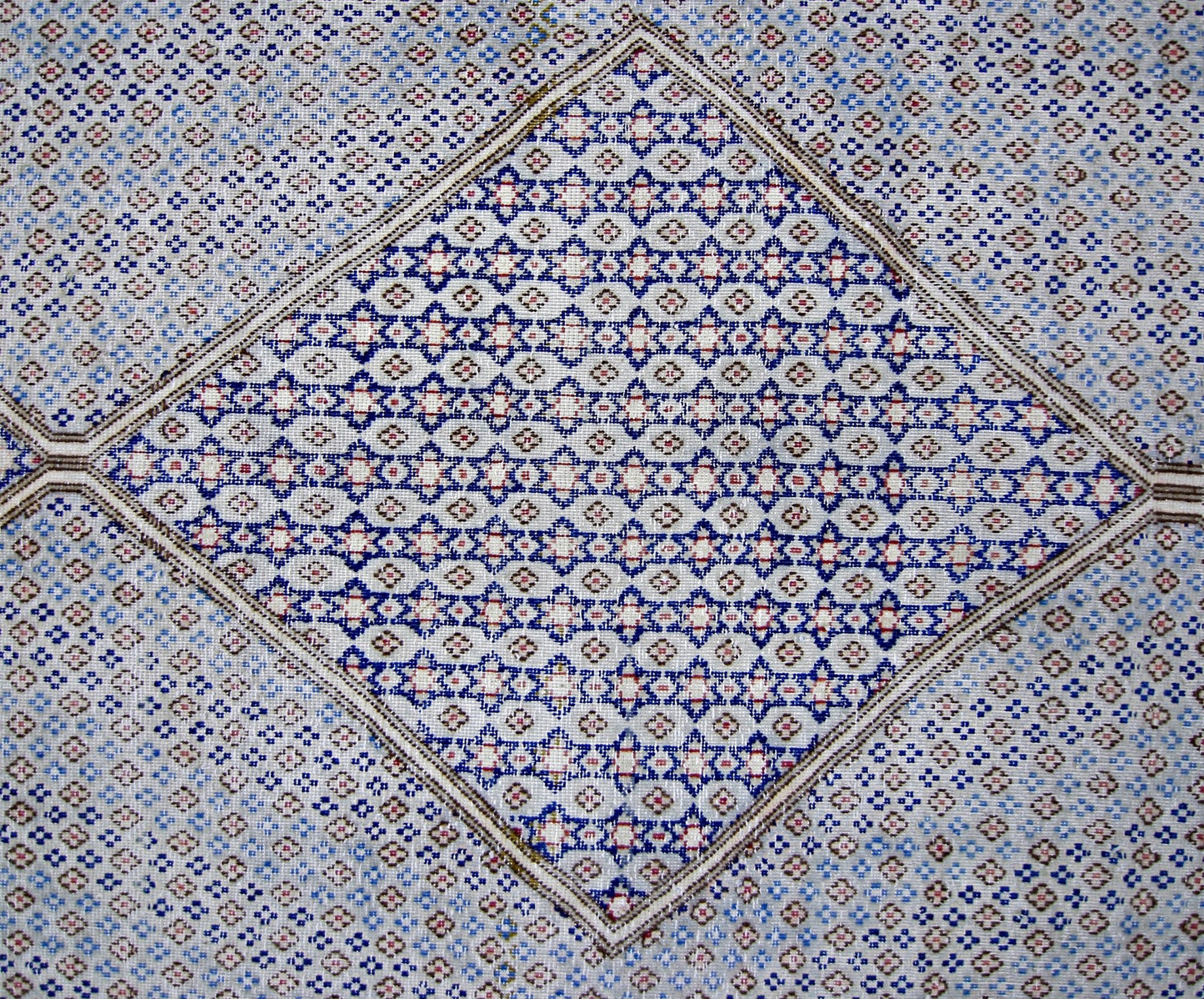 Handmade Vintage Persian Kerman Rug | 364 x 286 cm | 11'11" x 9'5" - Najaf Rugs & Textile