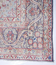 Handmade Vintage Persian Kerman Rug | 364 x 292 cm | 11'11" x 9'7" - Najaf Rugs & Textile