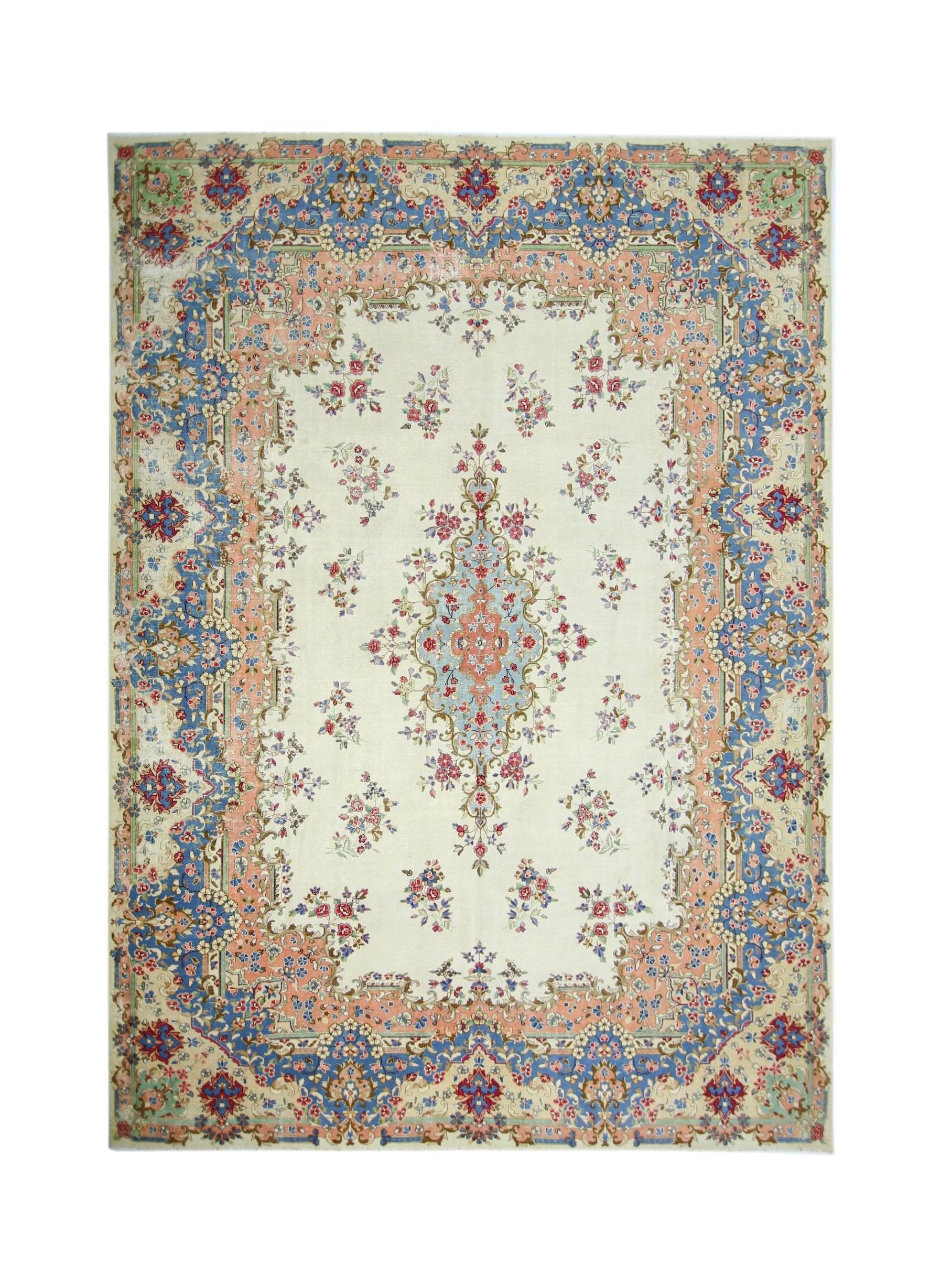 Vintage Persian Kerman Rug