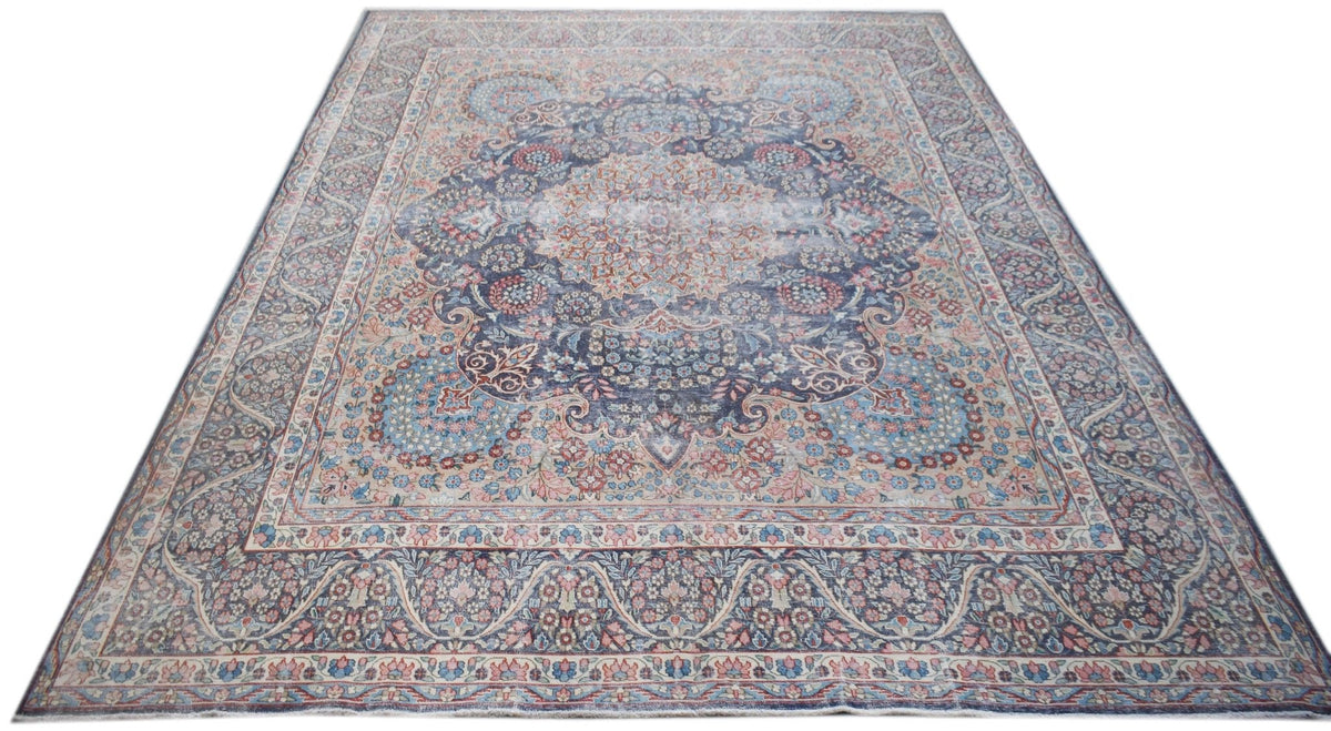 Vintage Persian Kerman Rug